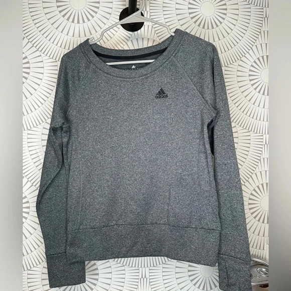 Adidas gray crewneck - Picture 1 of 7